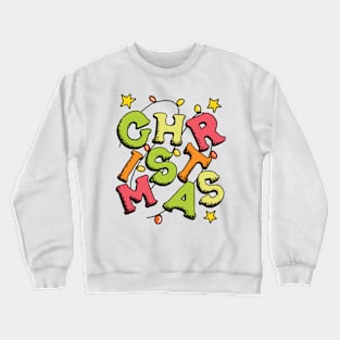 Christmas Typography Crewneck Sweatshirt